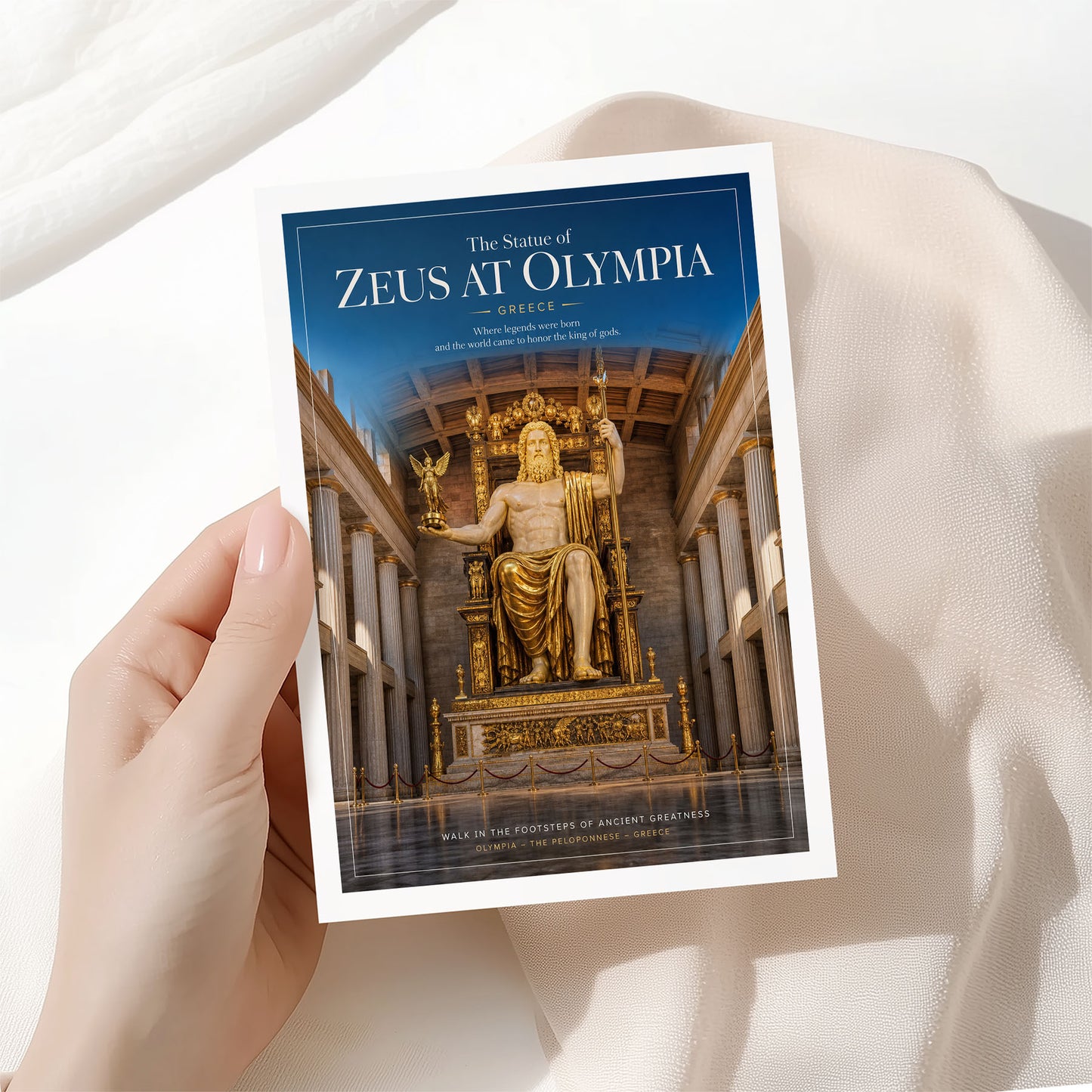 The Statue of Zeus at Olympia, Greece