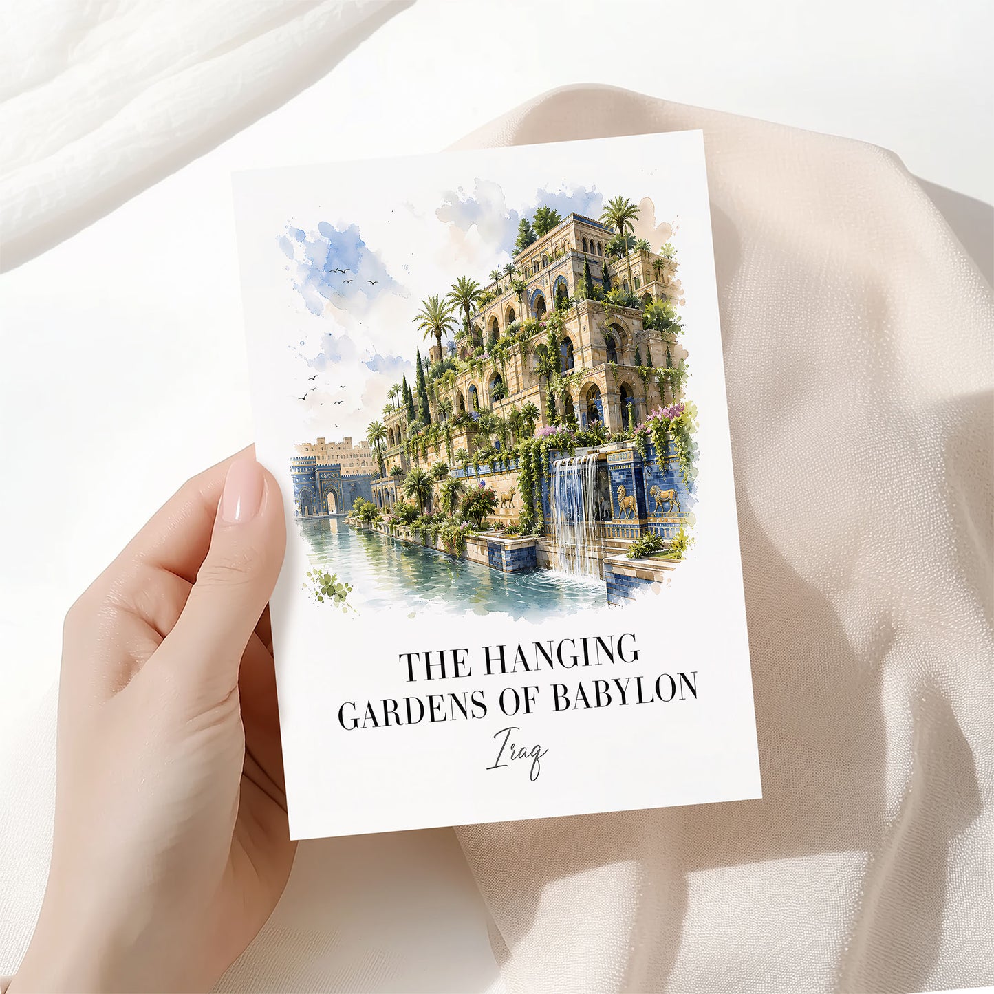 The Hanging Gardens of Babylon, Iraq