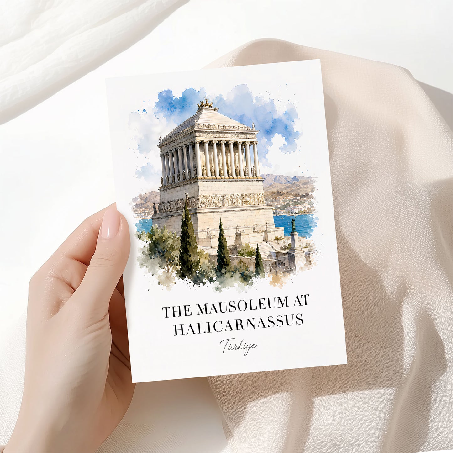 The Mausoleum at Halicarnassus, Turkey