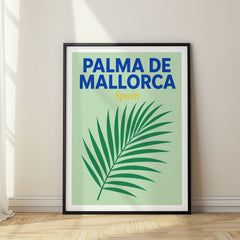 Palma de Mallorca Pop Art Travel Poster – Spain