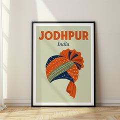 Jodhpur Pop Art Travel Poster – India