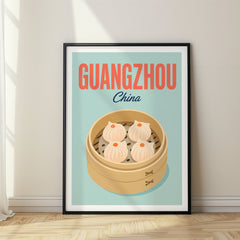 Guangzhou Pop Art Travel Poster – China