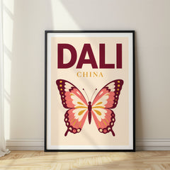 Dali Pop Art Travel Poster – China