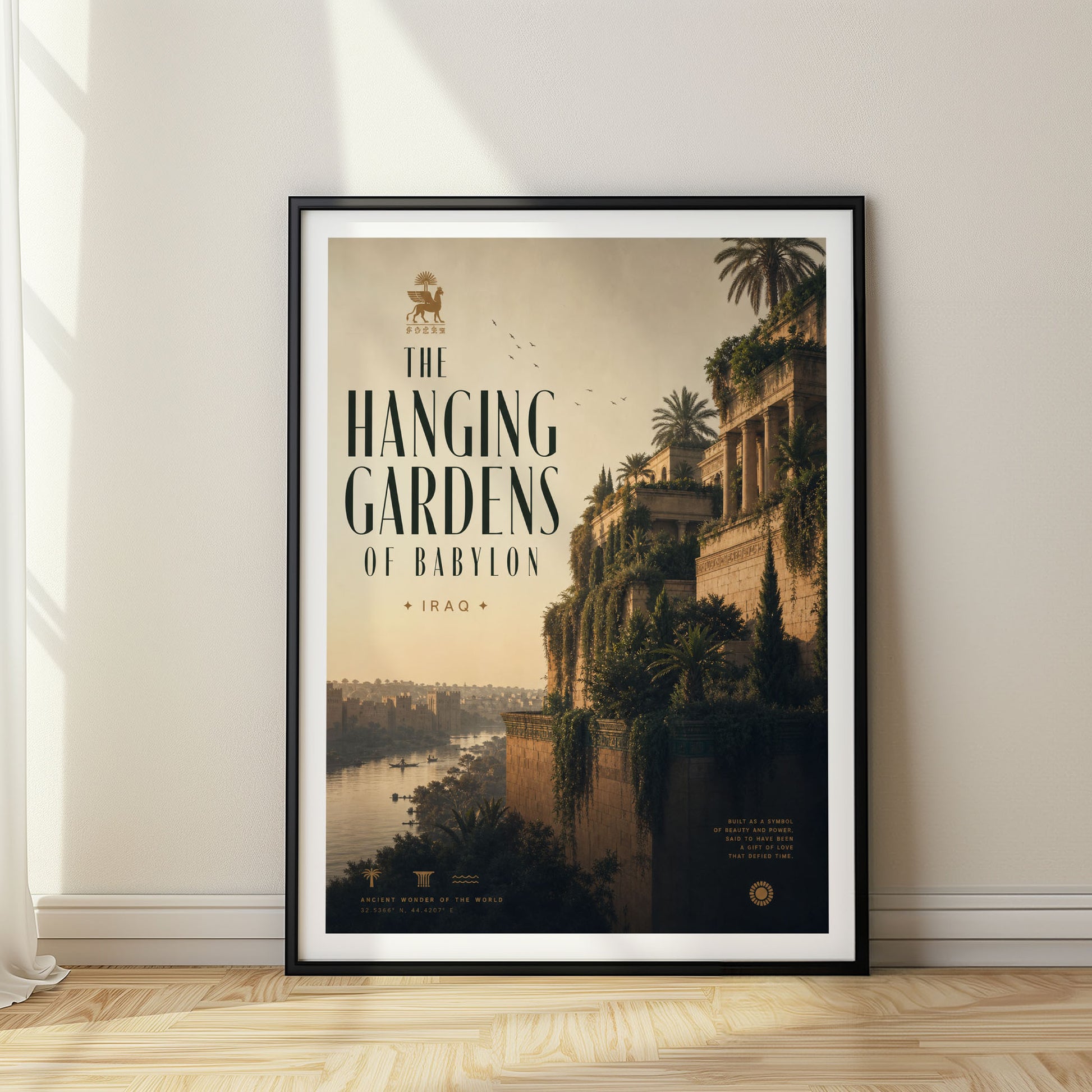 The Hanging Gardens of Babylon, Iraq