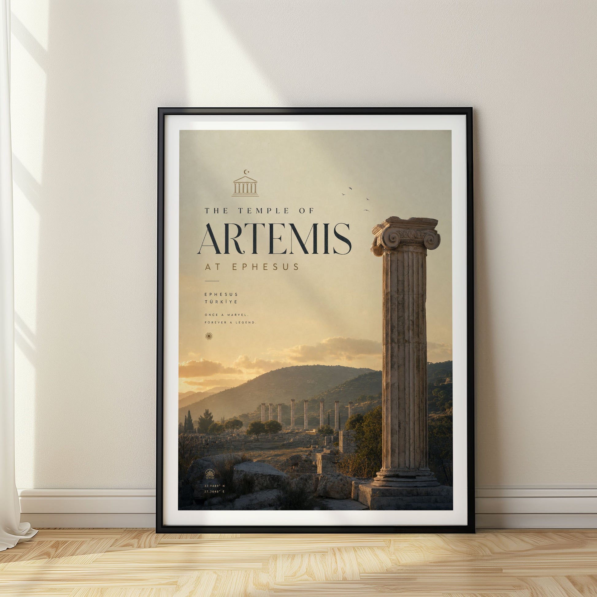 The Temple of Artemis at Ephesus, Turkey