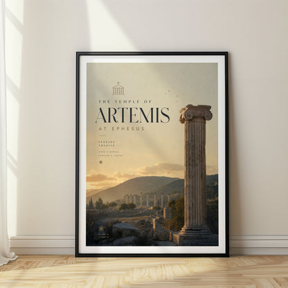 The Temple of Artemis at Ephesus, Turkey