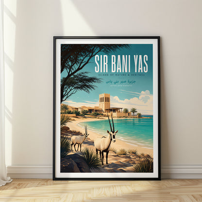 Sir Bani Yas, United Arab Emirates