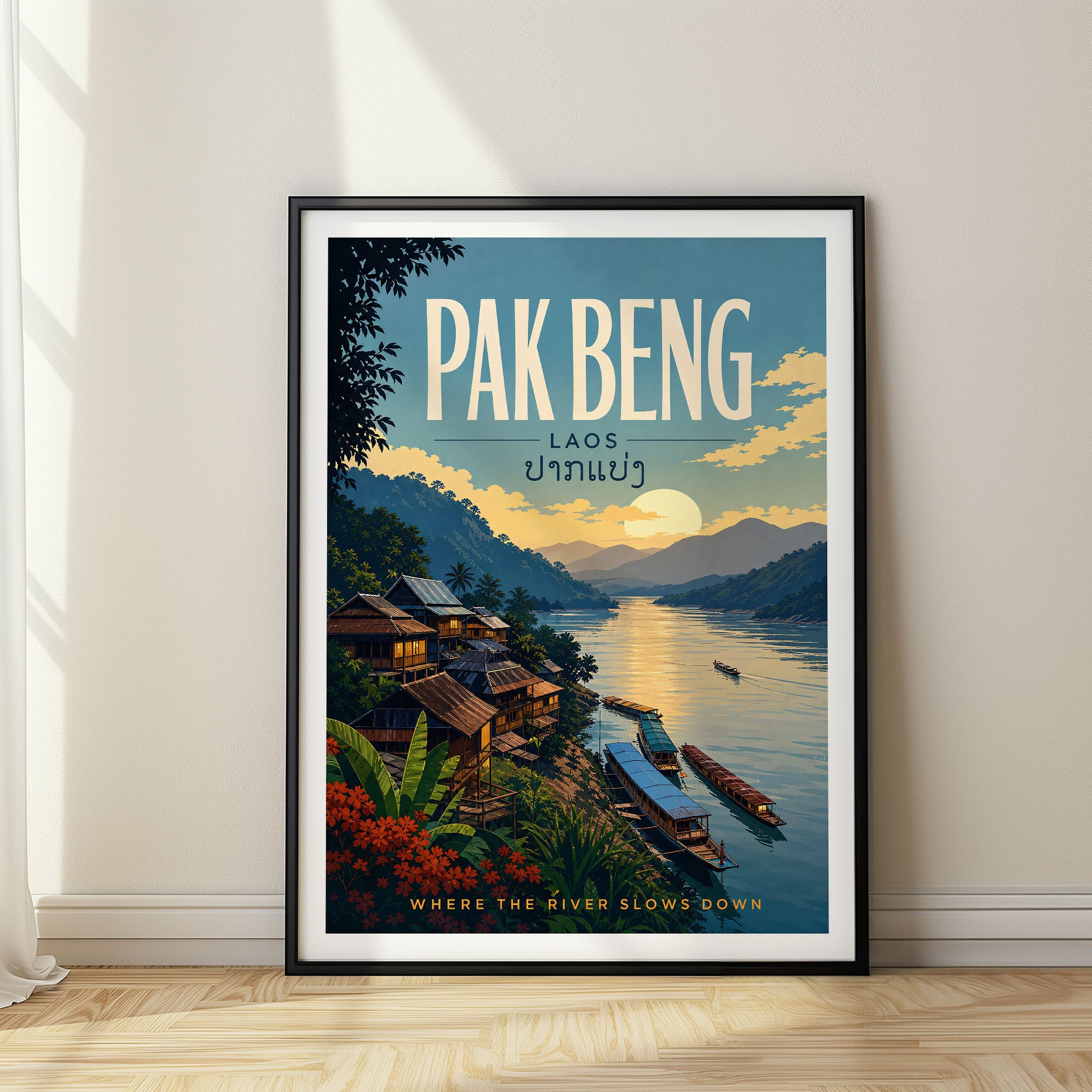 Pak Beng, Laos