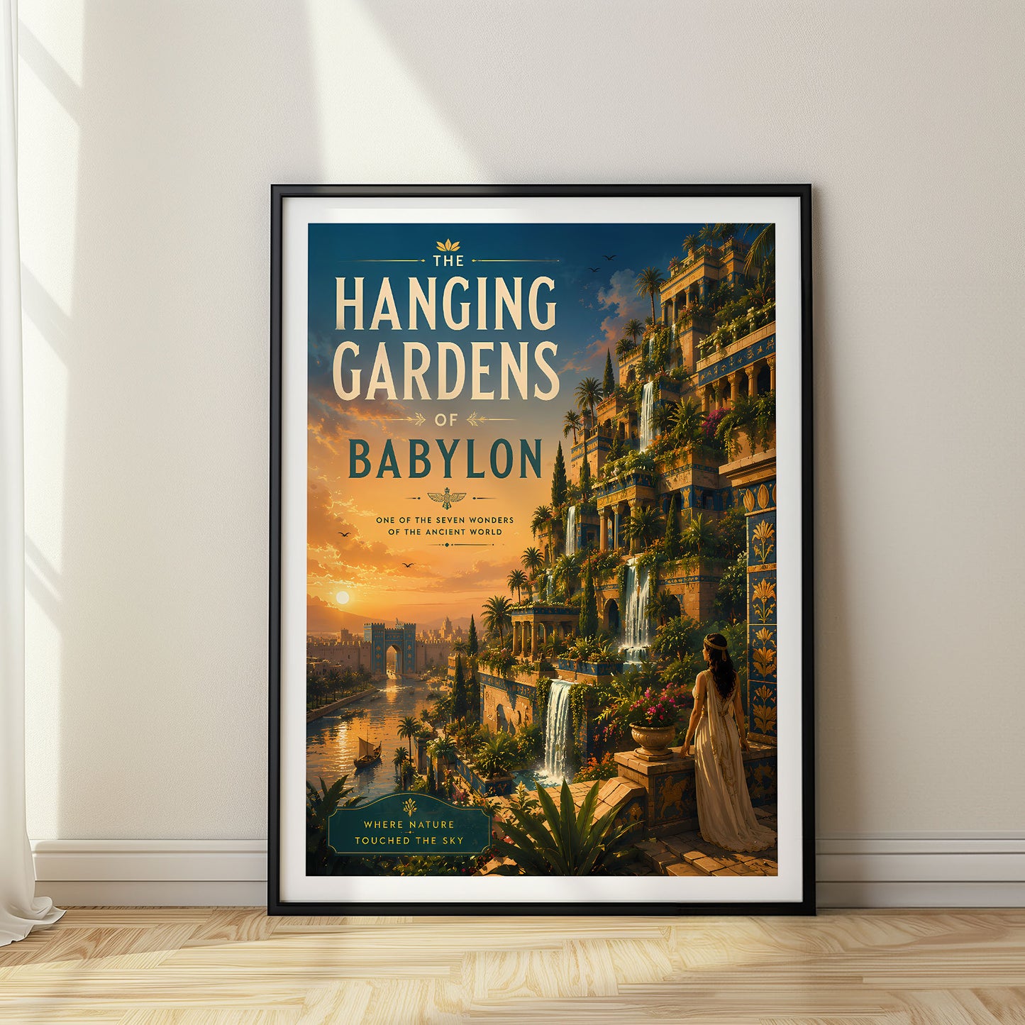 The Hanging Gardens of Babylon, Iraq