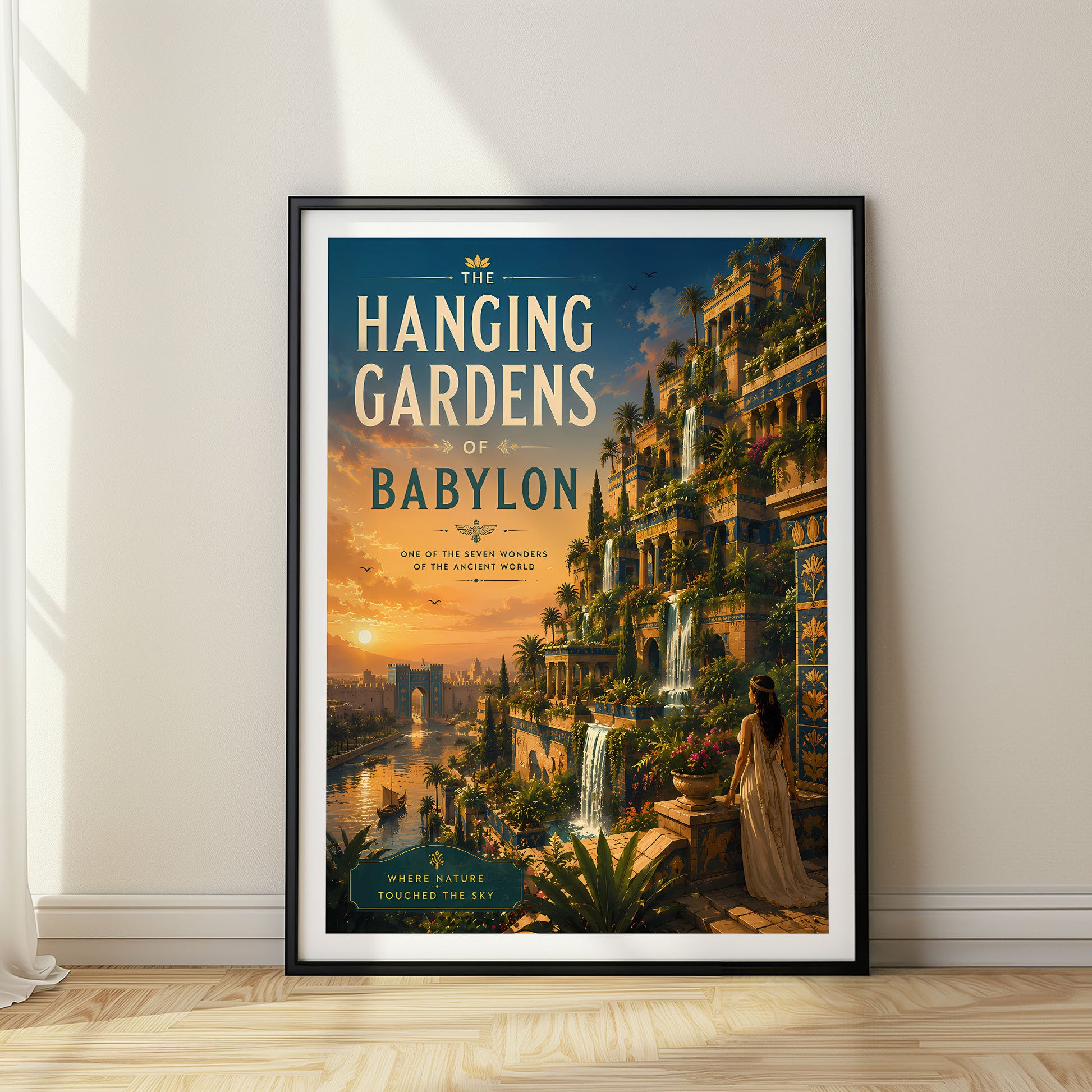 The Hanging Gardens of Babylon, Iraq