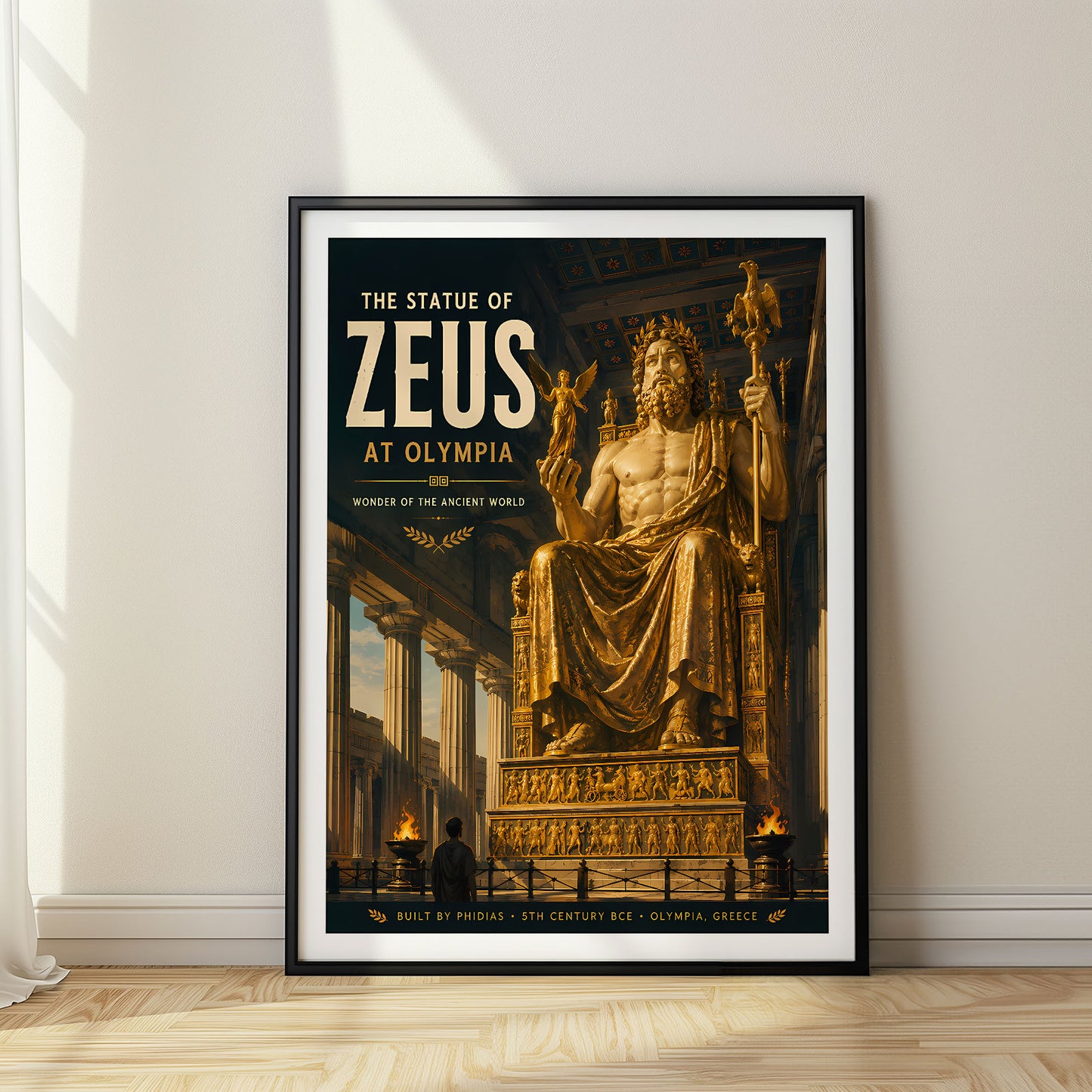 The Statue of Zeus at Olympia, Greece