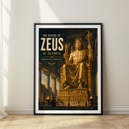The Statue of Zeus at Olympia, Greece