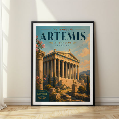 The Temple of Artemis at Ephesus, Turkey