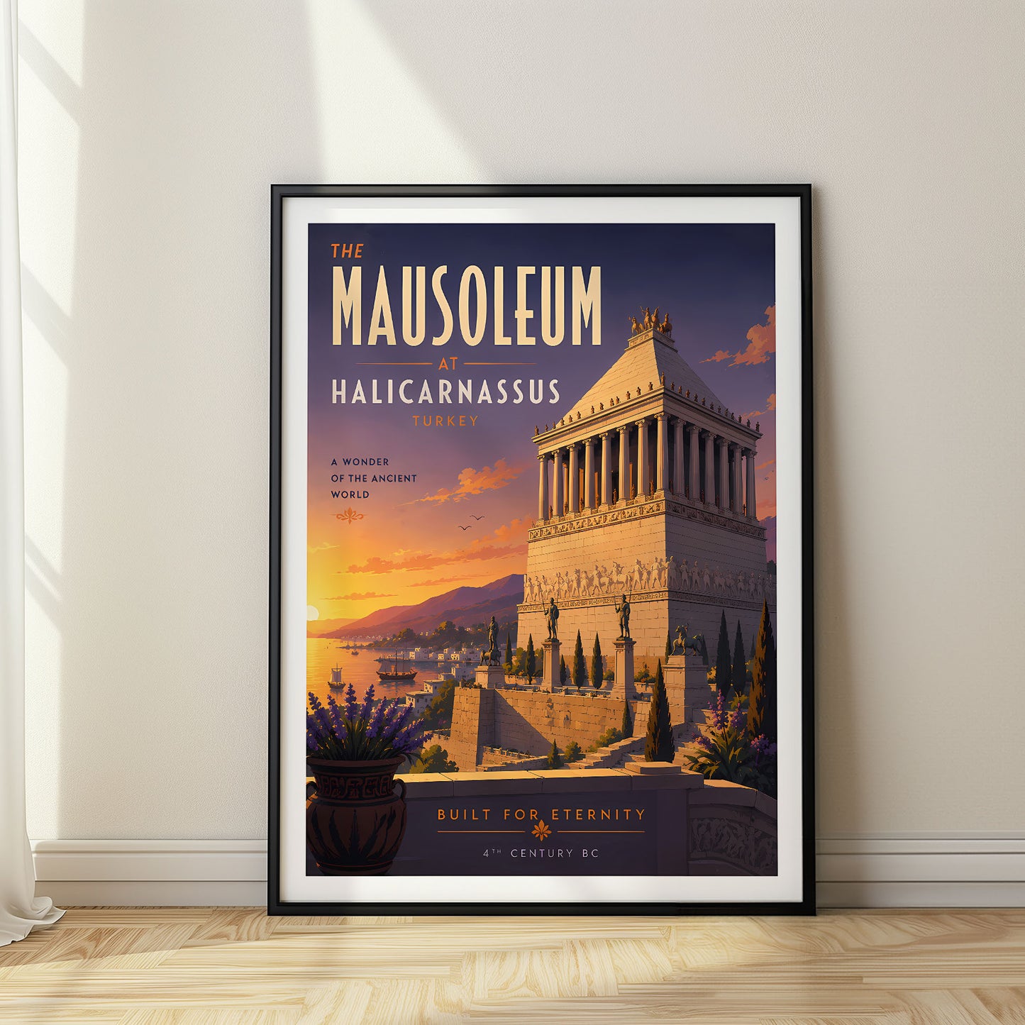The Mausoleum at Halicarnassus, Turkey
