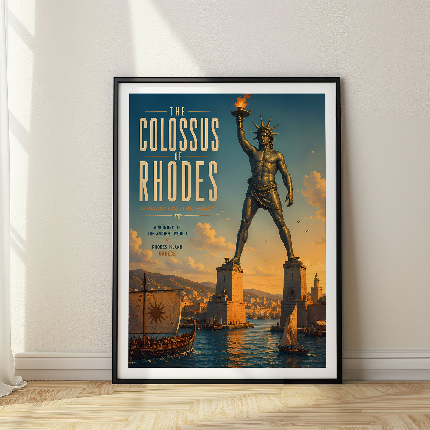 The Colossus of Rhodes, Greece