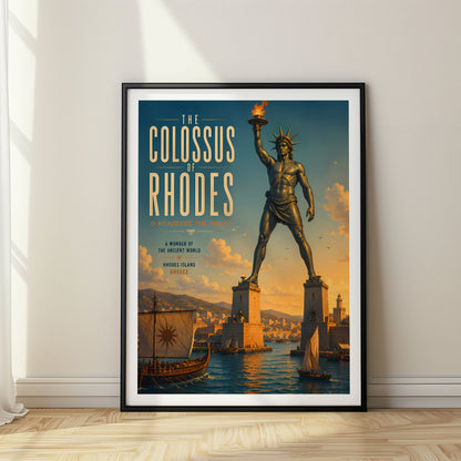 The Colossus of Rhodes, Greece