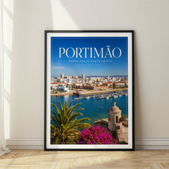 Portimão Editorial Travel Poster – Portugal