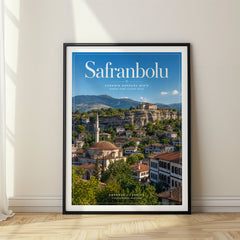 Safranbolu Editorial Travel Poster – Turkey