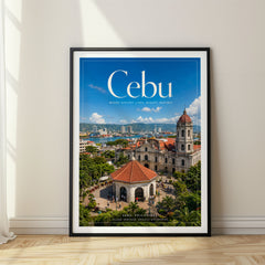 Cebu Editorial Travel Poster – Philippines