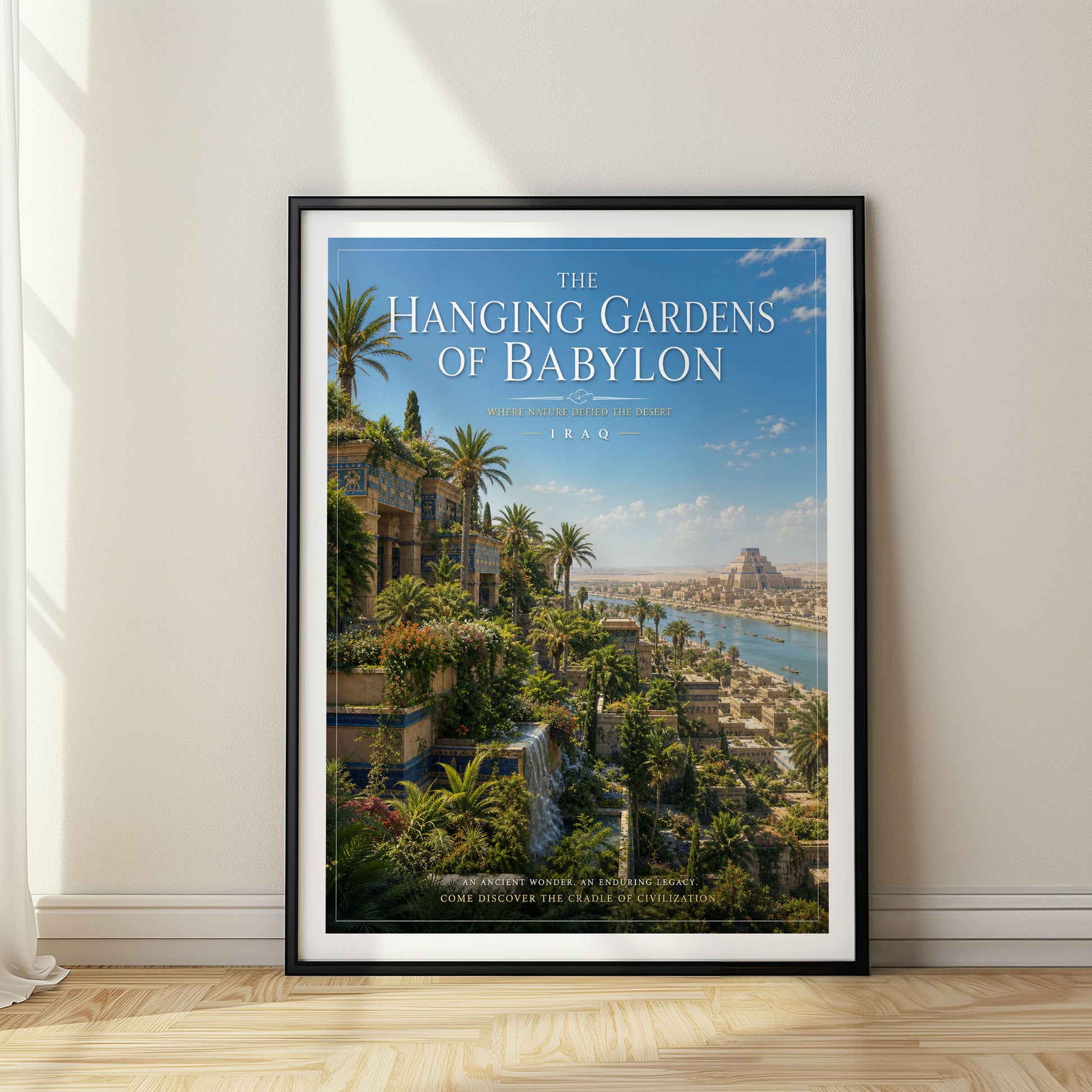 The Hanging Gardens of Babylon, Iraq