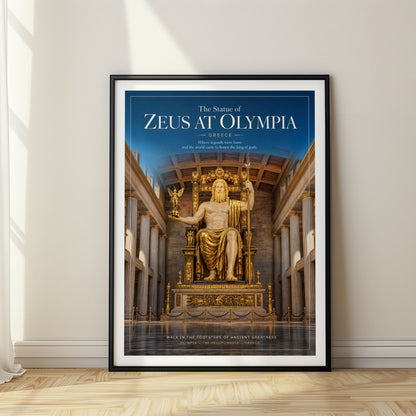 The Statue of Zeus at Olympia, Greece