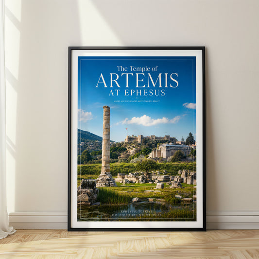 The Temple of Artemis at Ephesus, Turkey