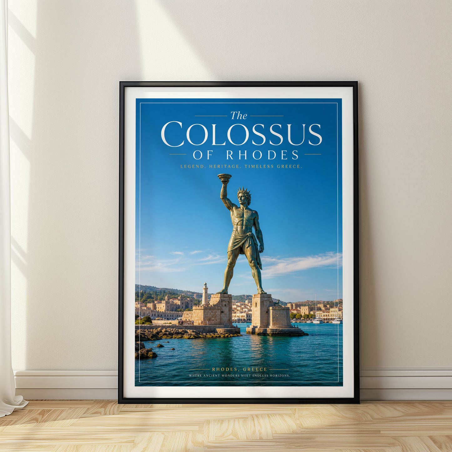 The Colossus of Rhodes, Greece