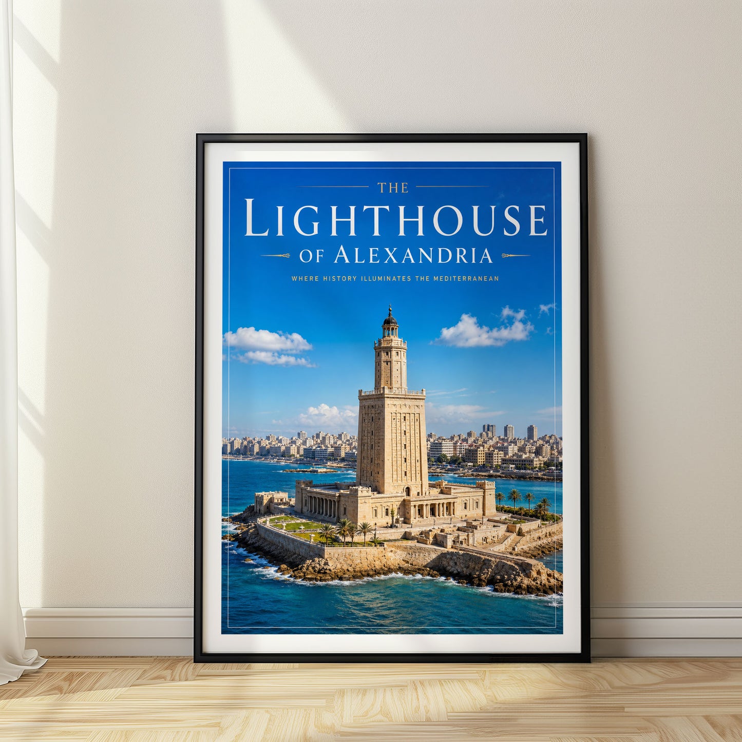 The Lighthouse of Alexandria, Egypt