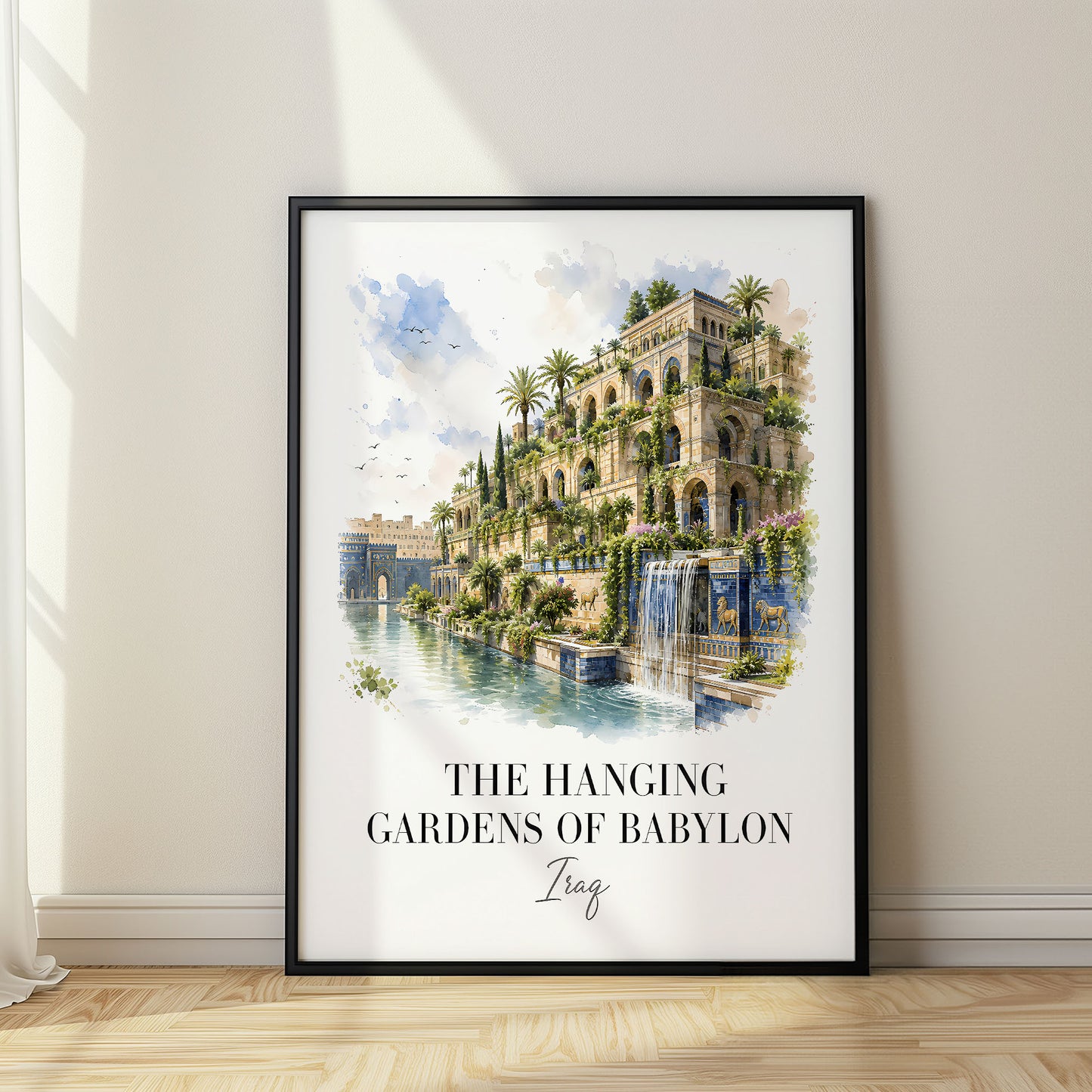 The Hanging Gardens of Babylon, Iraq