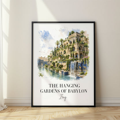The Hanging Gardens of Babylon, Iraq