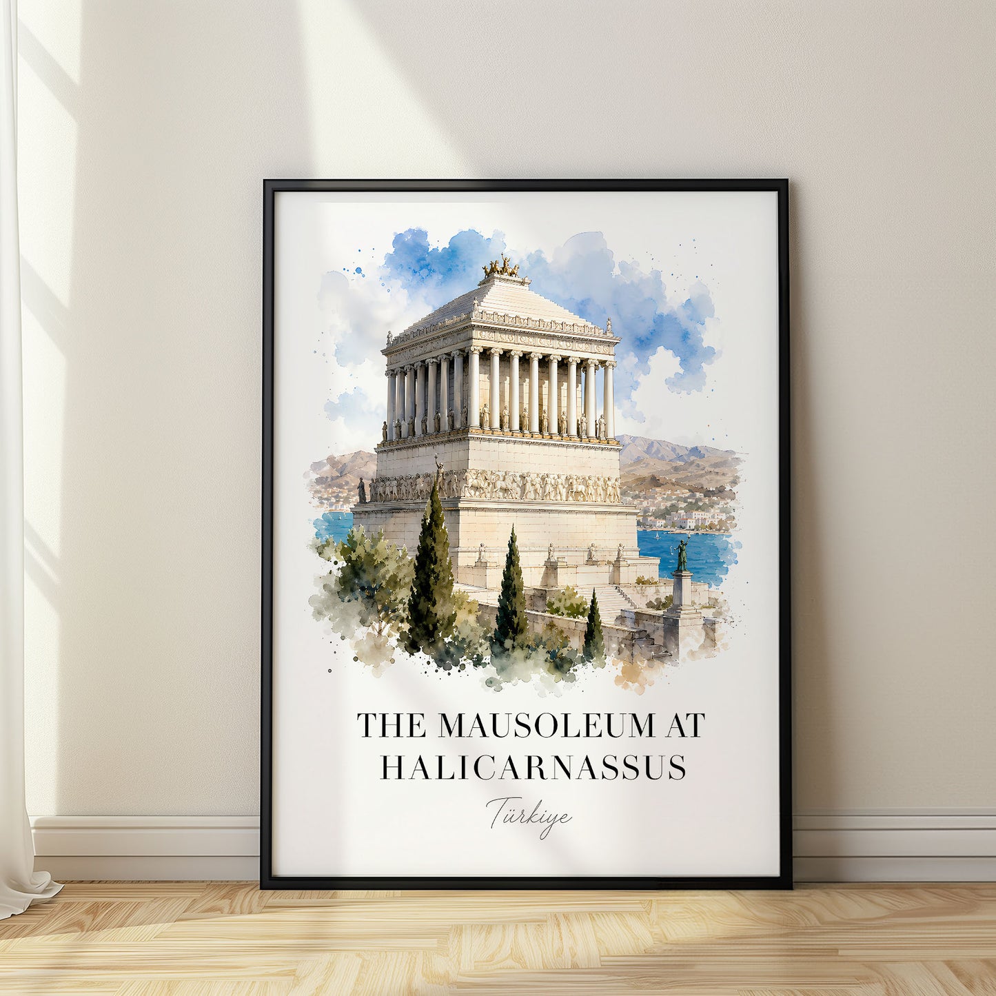 The Mausoleum at Halicarnassus, Turkey