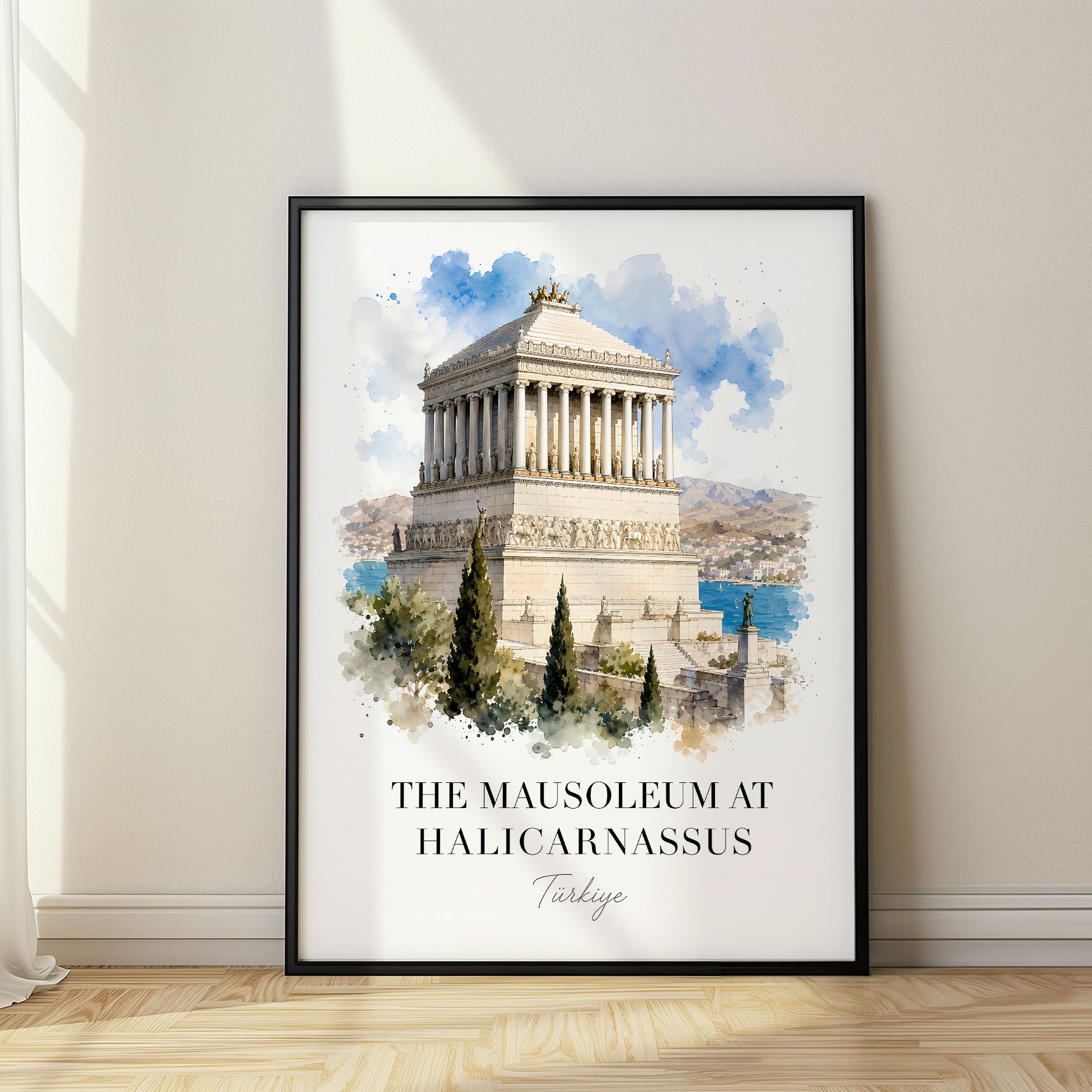 The Mausoleum at Halicarnassus, Turkey