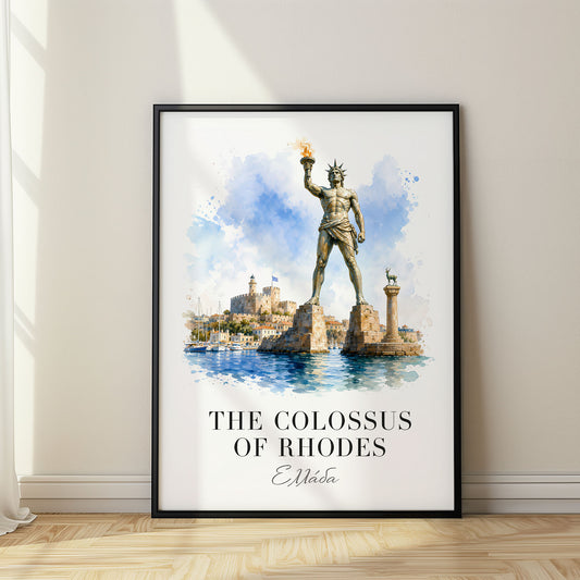 The Colossus of Rhodes, Greece