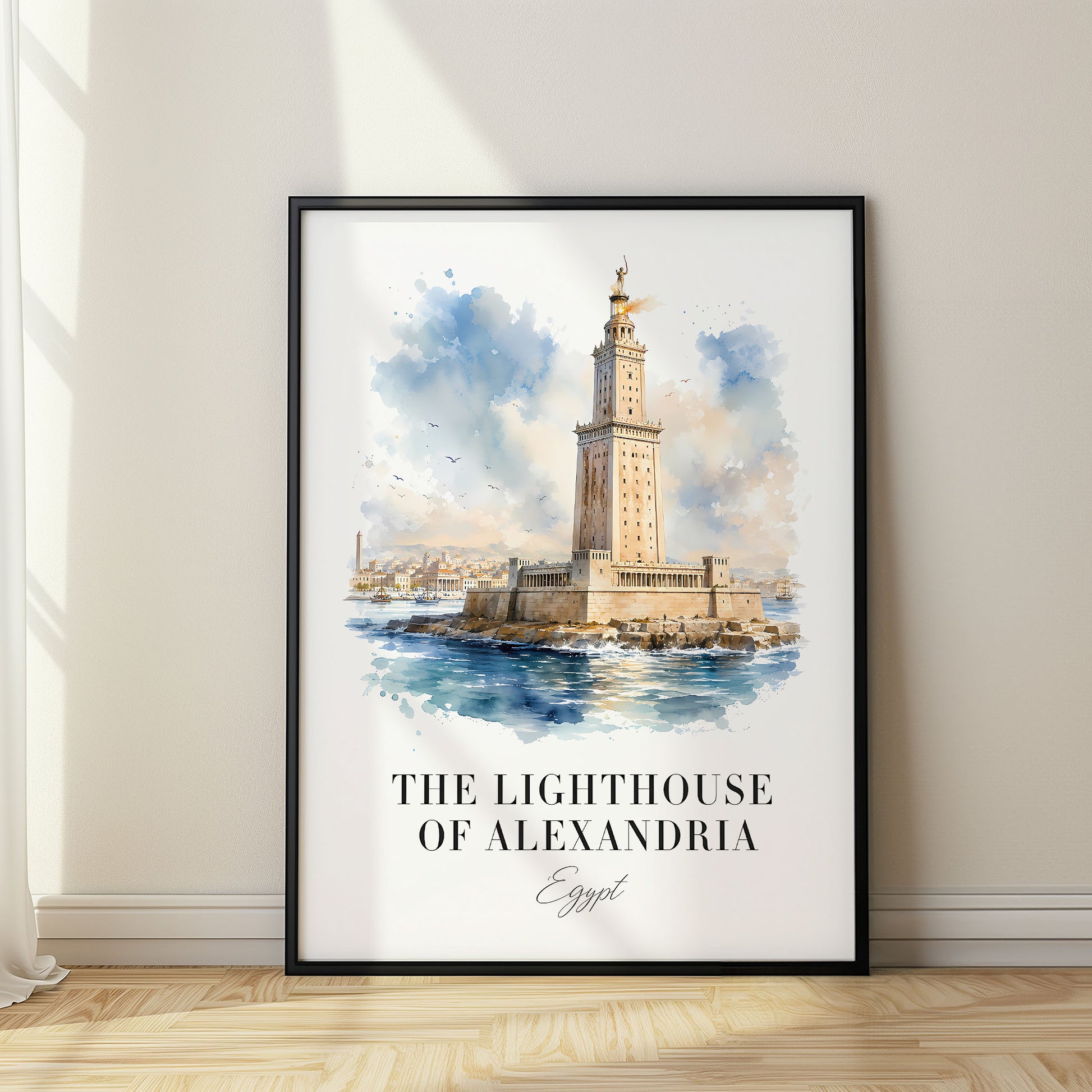 The Lighthouse of Alexandria, Egypt