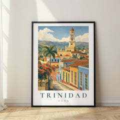 Trinidad Vintage Travel Poster – Cuba