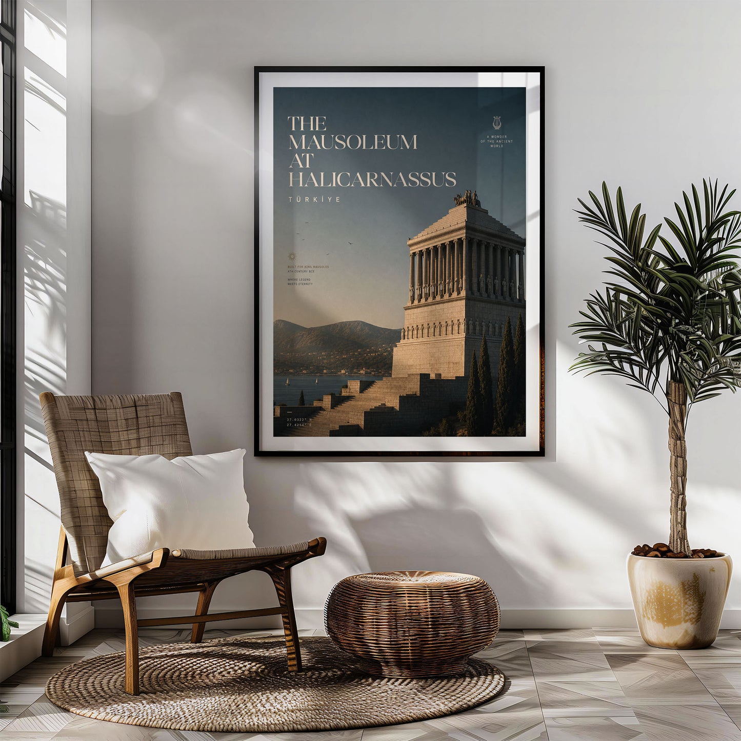 The Mausoleum at Halicarnassus, Turkey