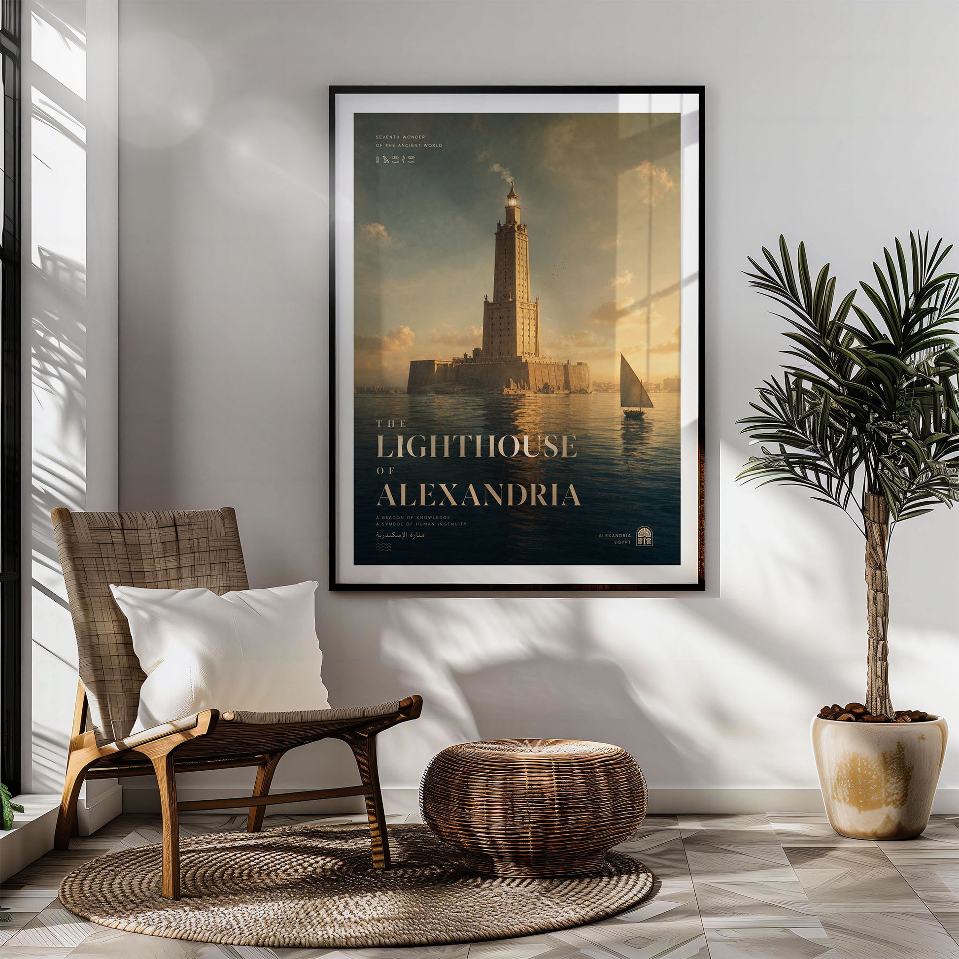 The Lighthouse of Alexandria, Egypt