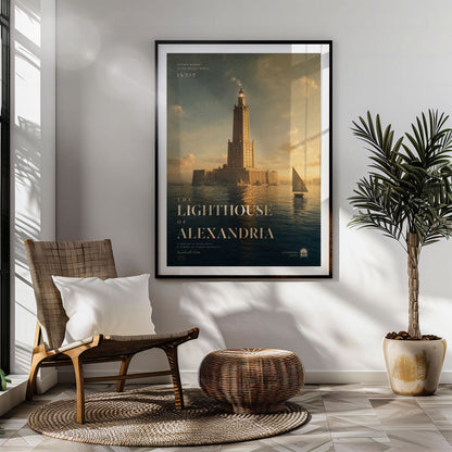 The Lighthouse of Alexandria, Egypt