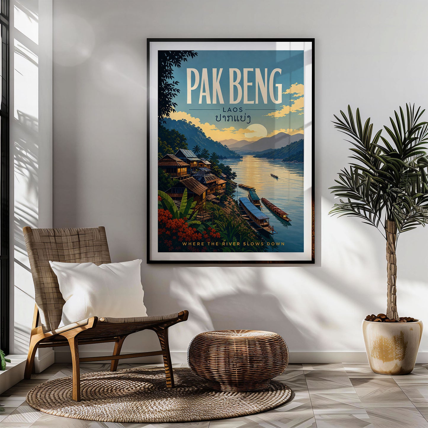 Pak Beng, Laos