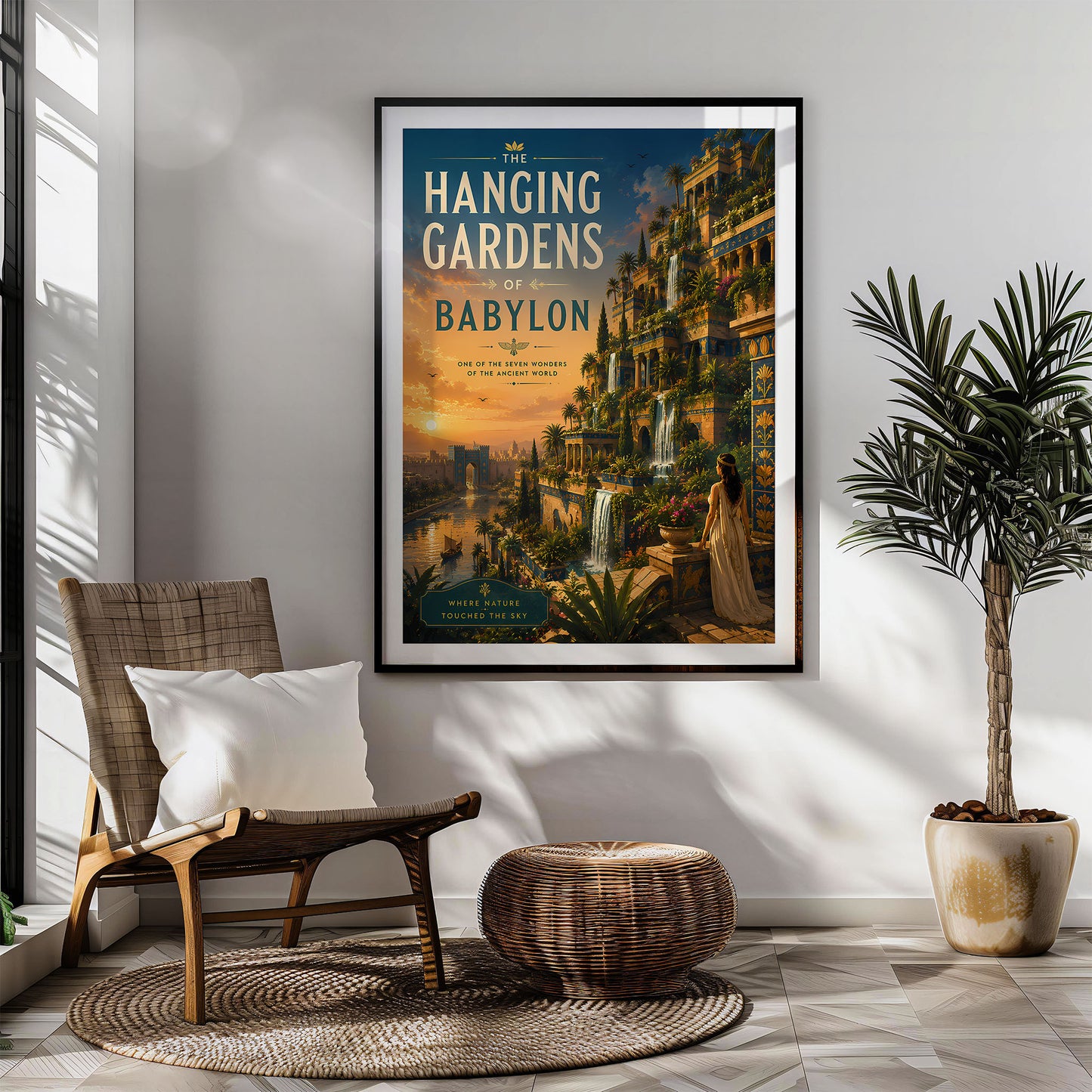 The Hanging Gardens of Babylon, Iraq