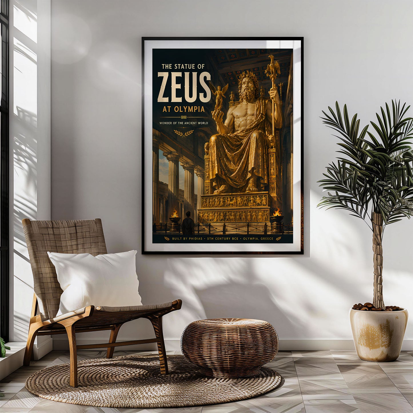 The Statue of Zeus at Olympia, Greece