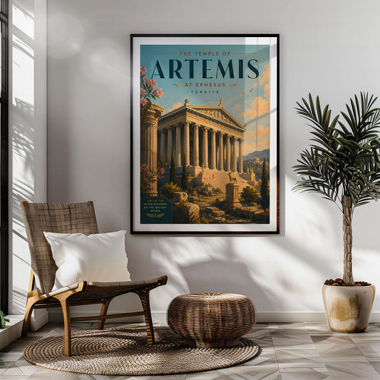 The Temple of Artemis at Ephesus, Turkey
