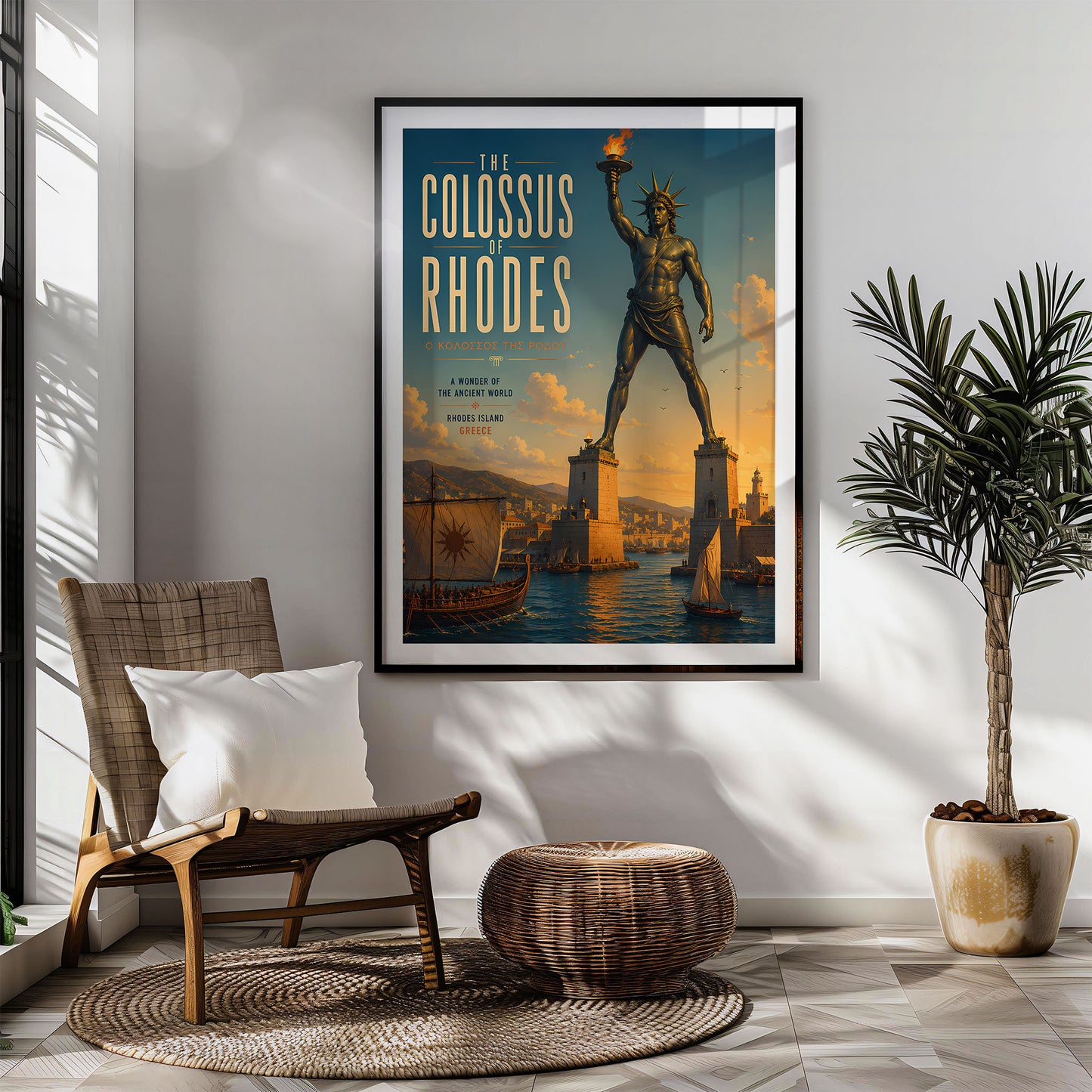 The Colossus of Rhodes, Greece