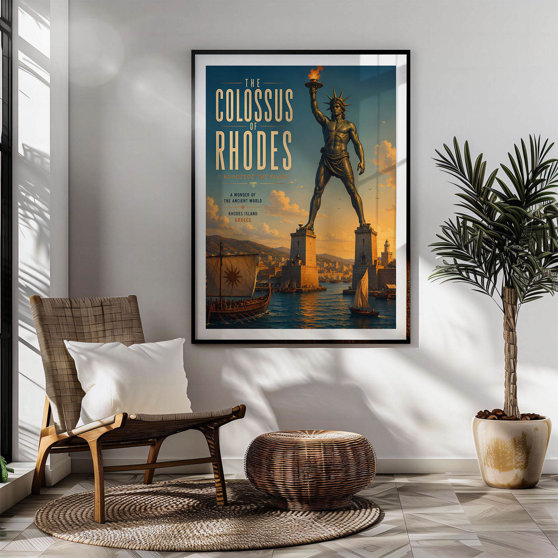 The Colossus of Rhodes, Greece