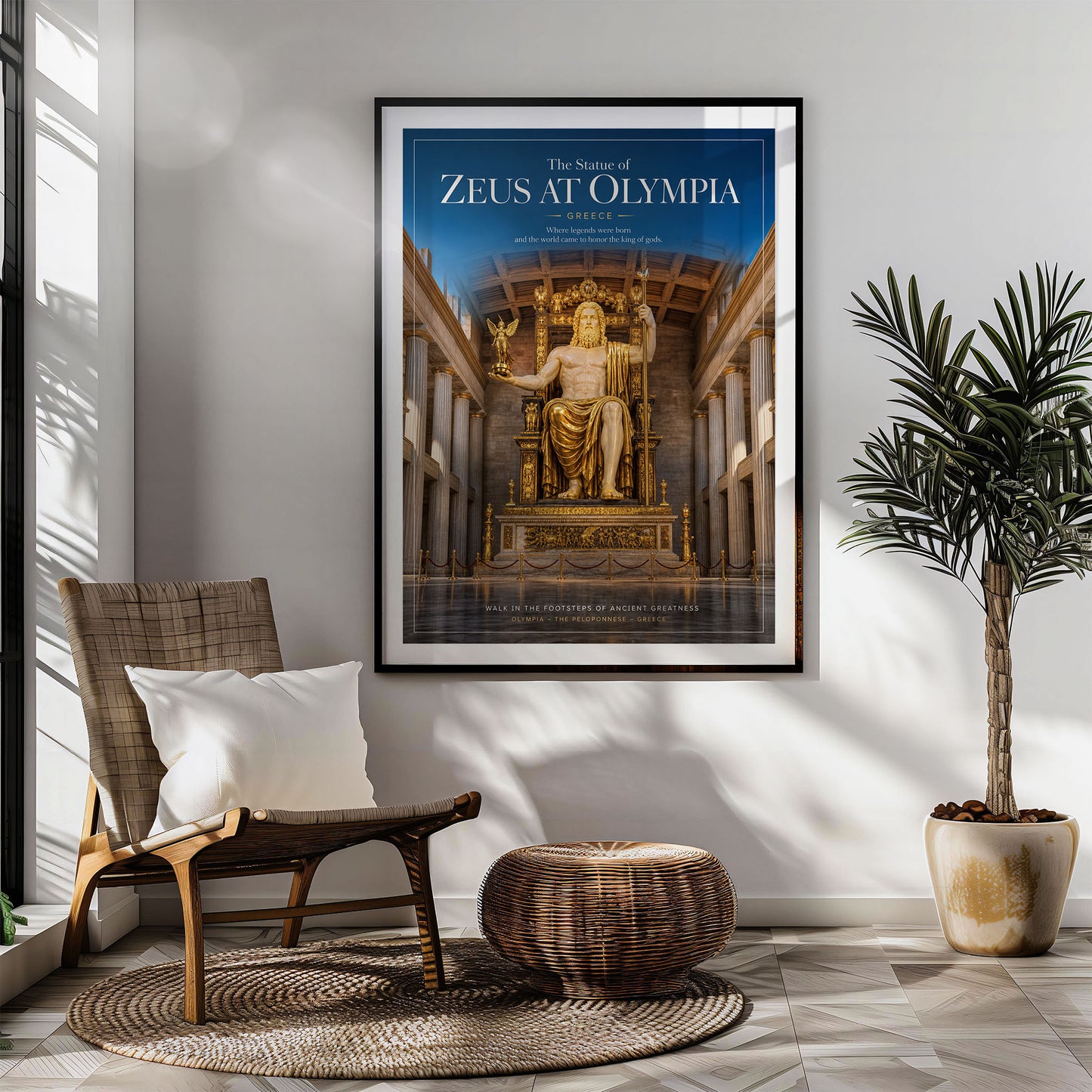 The Statue of Zeus at Olympia, Greece
