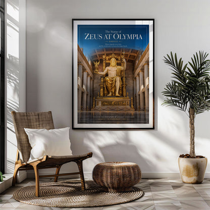 The Statue of Zeus at Olympia, Greece