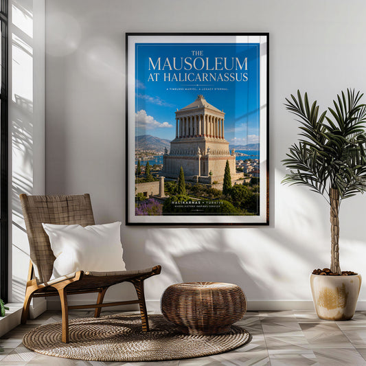 The Mausoleum at Halicarnassus, Turkey