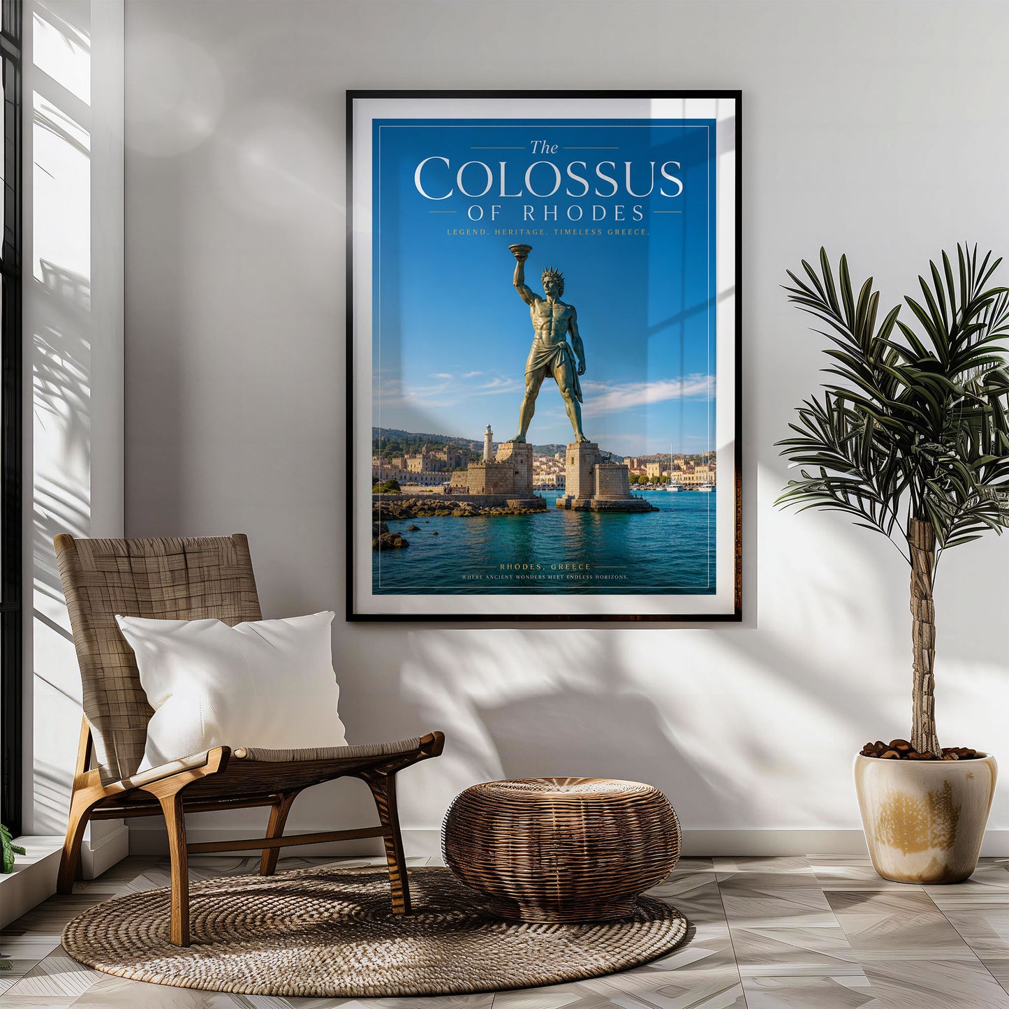 The Colossus of Rhodes, Greece