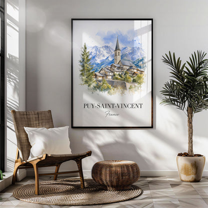 Puy saint vincent, France