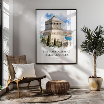The Mausoleum at Halicarnassus, Turkey
